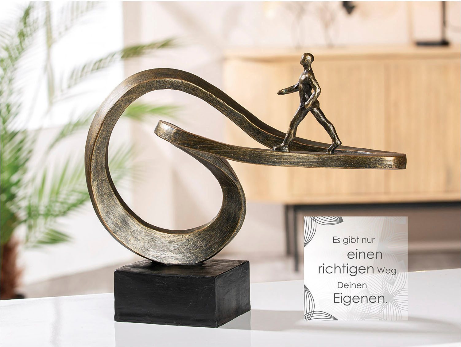 Casablanca by Gilde Dekofigur Skulptur "Path" (1 St) günstig online kaufen