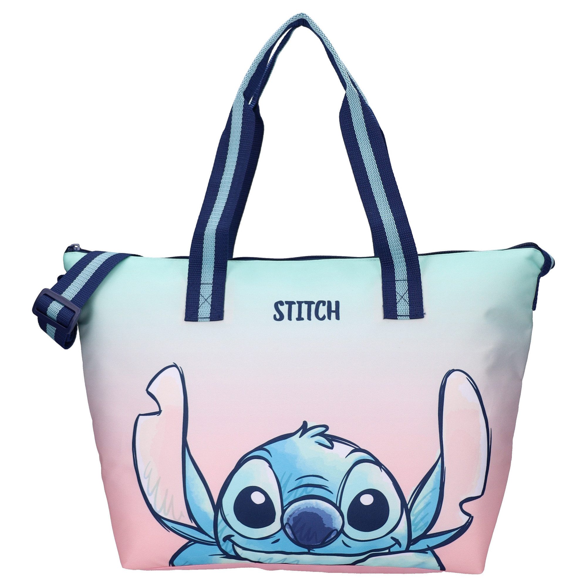 Disney Picknicktasche Stitch Kühltasche Picknicktasche Isoliertasche Lunchbag 21.5 Liter (Packung)