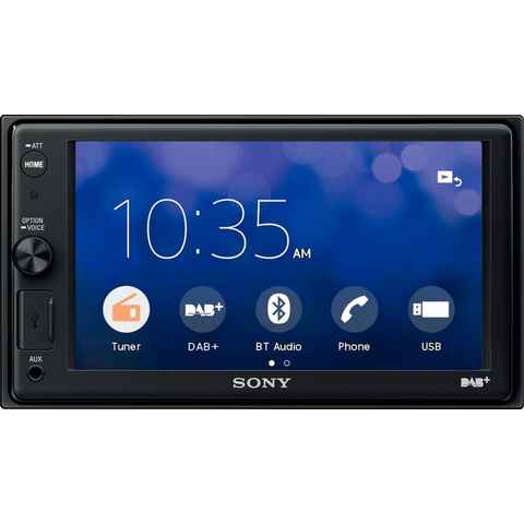 Sony XAVAX1005KIT Autoradio (Digitalradio (DAB), 55 W, mit Apple CarPlay und Bluetooth)