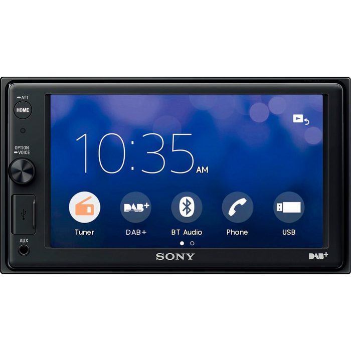 Sony XAVAX1005KIT Autoradio (Digitalradio (DAB) 55 W mit Apple CarPlay und Bluetooth)