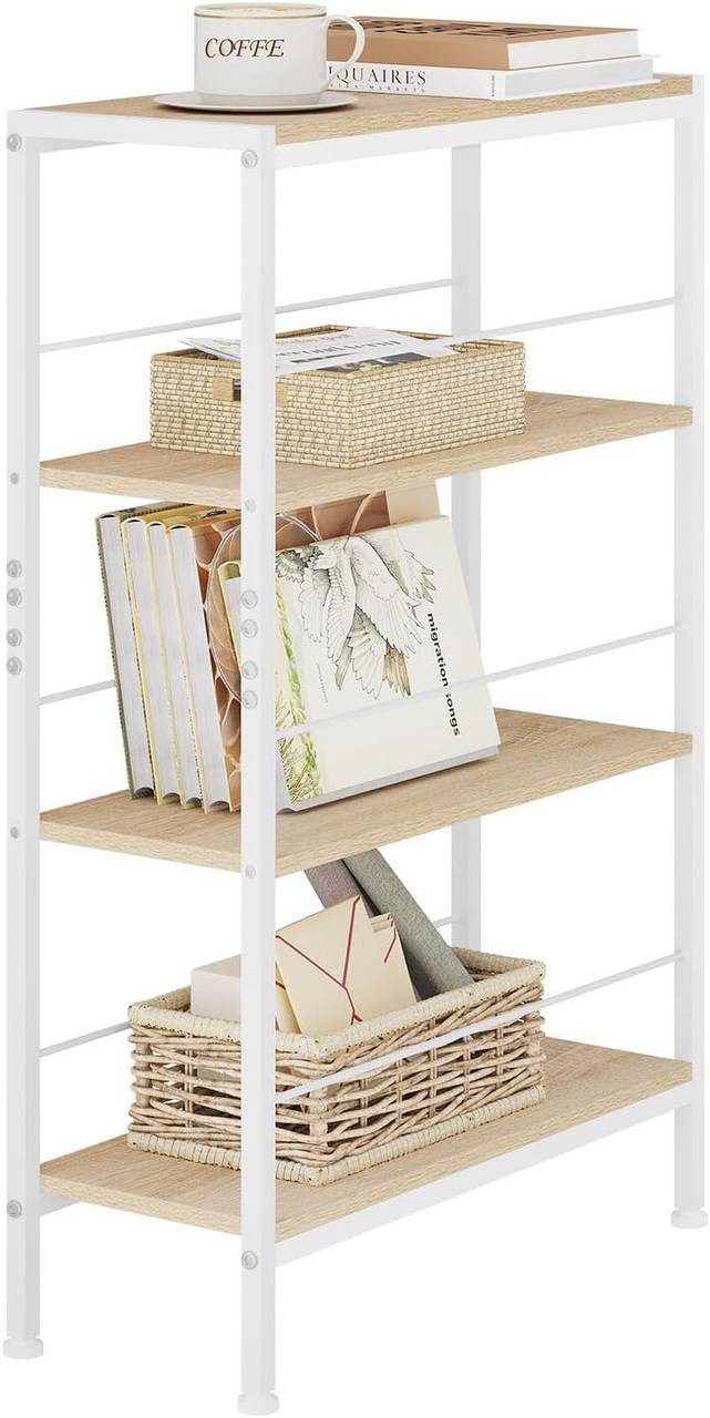 Woltu Küchenregal, 1-tlg., Standregal mit 4 Ebenen, schmal, für Küche Wohnz günstig online kaufen