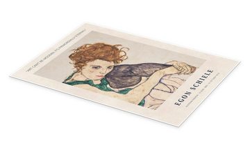 Posterlounge Poster Egon Schiele, Art is Primordially Eternal, Wohnzimmer Vintage Malerei