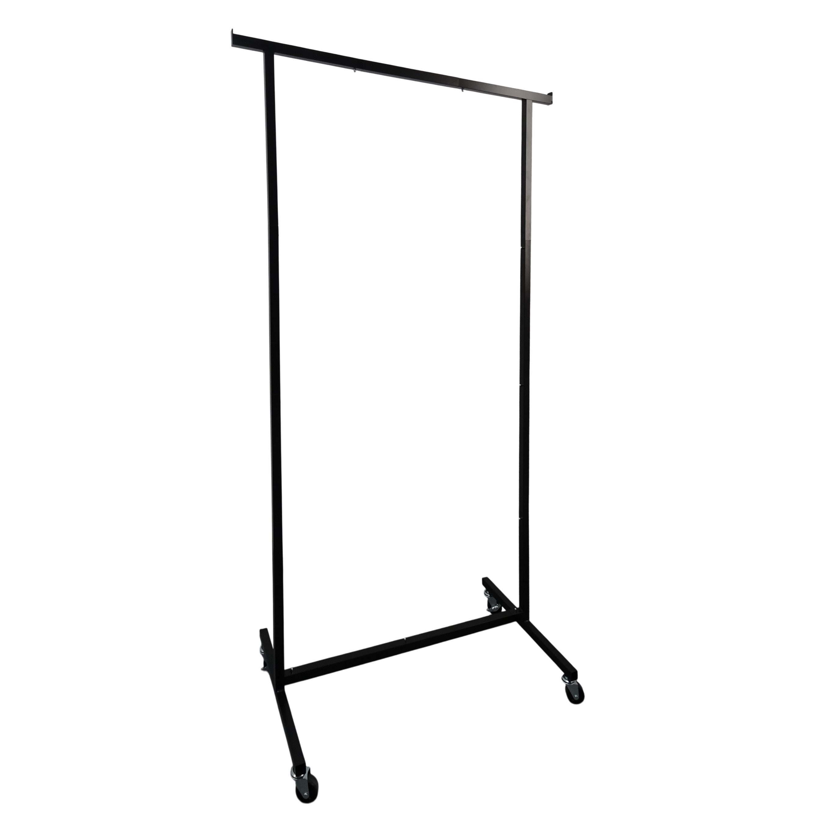 GERSO Kleiderständer Moderner Kleiderständer Schwarz 90x155x42 cm Standgarderobe