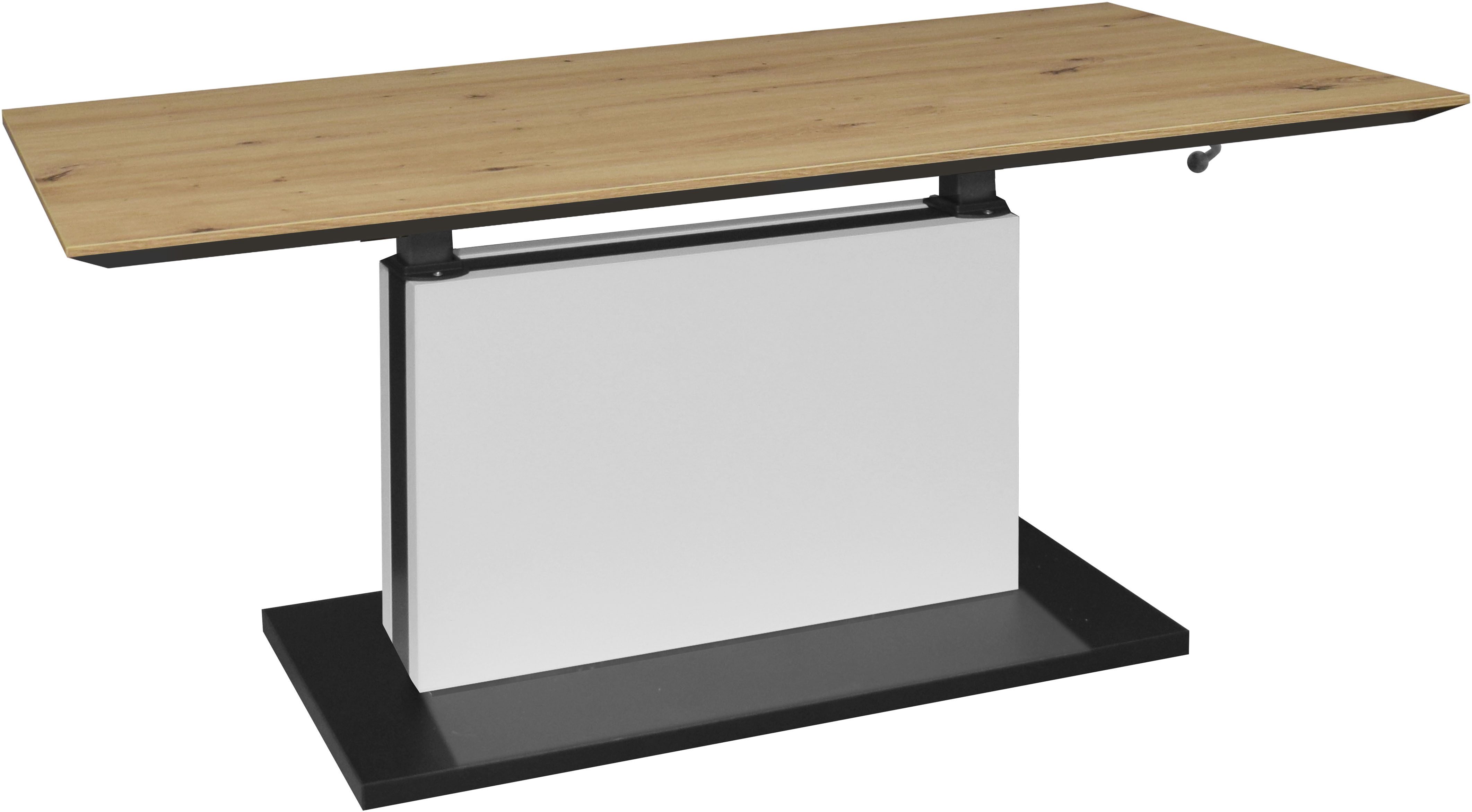 Mäusbacher Couchtisch Faro, Faro Couchtisch, höhenverstellbar von 48-67 cm, Breite 110 cm