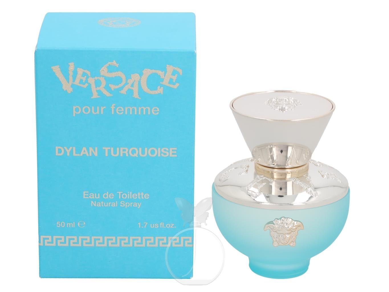 de ml, 1-tlg. Turquoise Dylan Eau Versace Toilette de Versace Eau Toilette 50