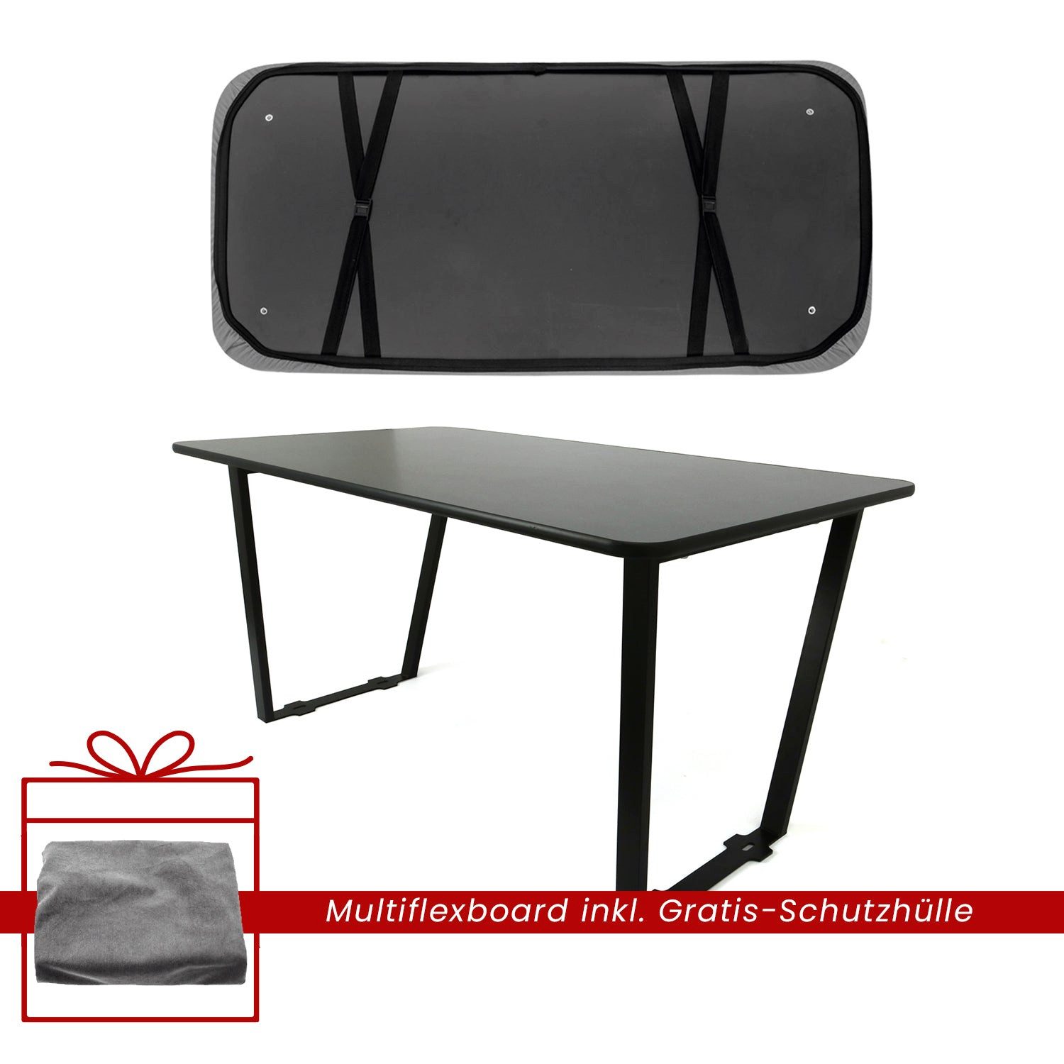 Klappmatratze Multiflexboard Bettverlängerung für Mercedes Vito W447 Schutzhülle