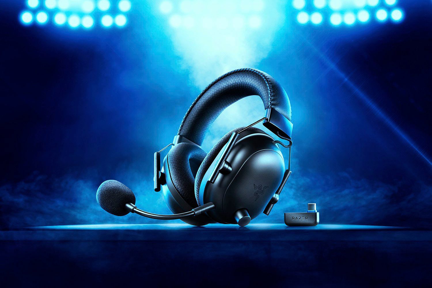 RAZER BlackShark V2 Pro für PlayStation Gaming-Headset (Mikrofon abnehmbar, Rauschunterdrückung, Bluetooth)