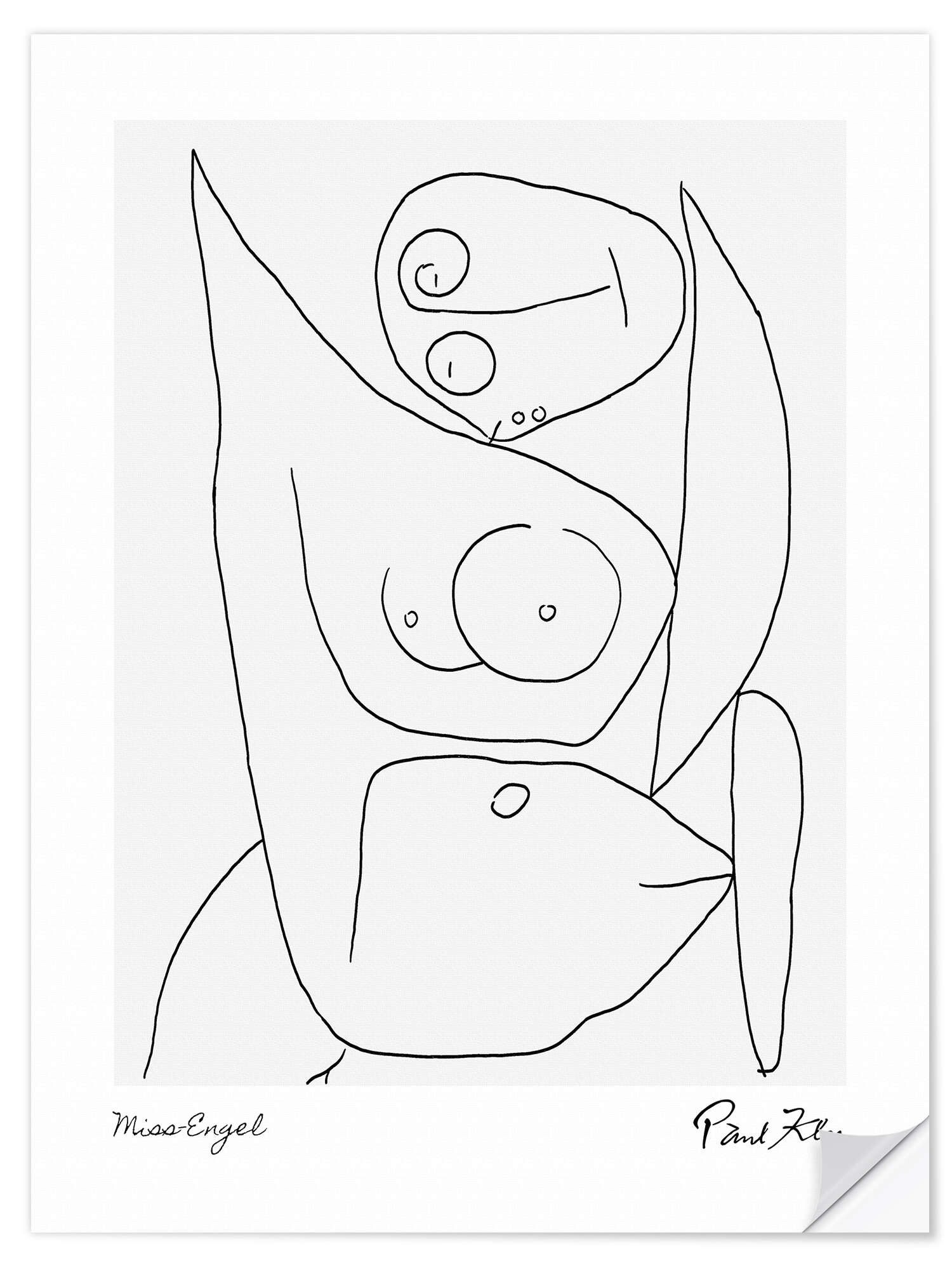 Wandfolie Paul Klee