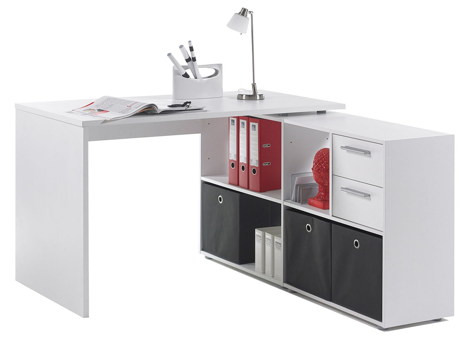 möbelando Eckschreibtisch 121 x 78,4 x günstig online kaufen