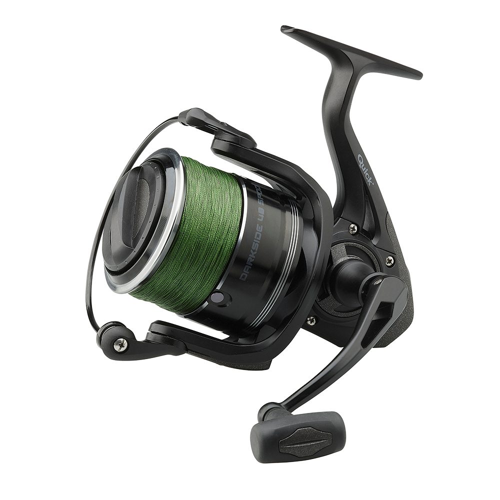 Quick Stationärrolle DARKSIDE 4B SPOD 7000S FD 3+1BB Karpfenrolle Angelrolle Weitfwurfrolle)