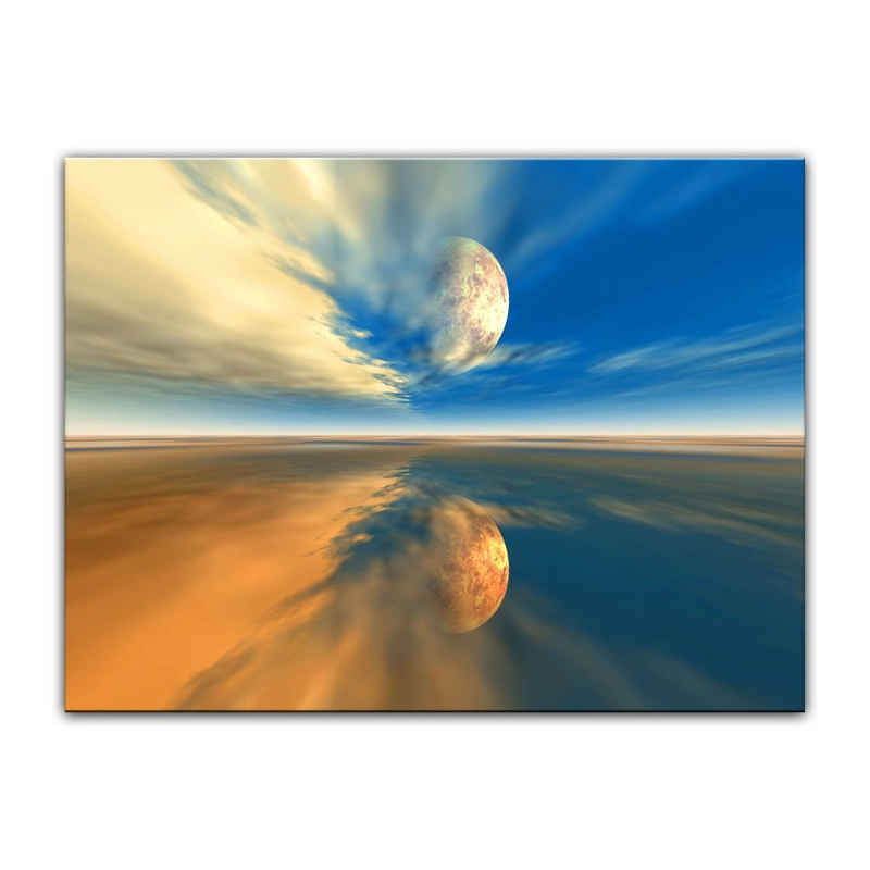 Bilderdepot24 Leinwandbild Himmel, Landschaften