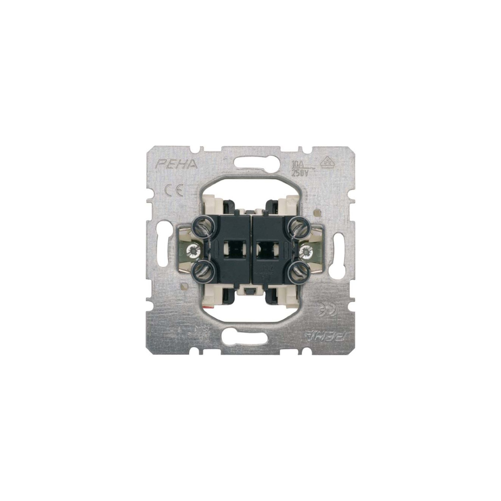 PEHA Schalter Peha Jalousieschalter 10A 250V 1-pol.2S D 214
