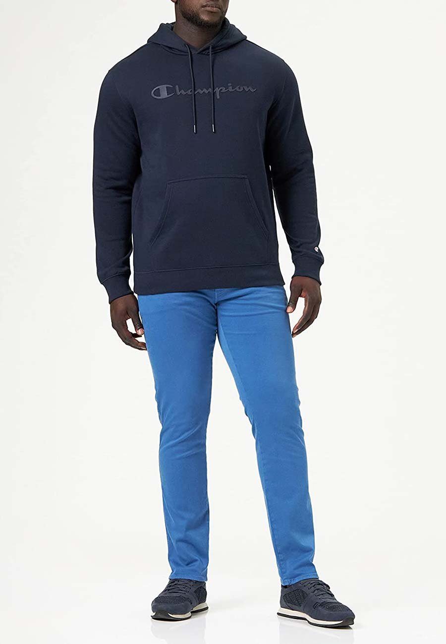 Champion Sweatshirt Champion Herren Kapuzenpuller mit großem Logo Schr