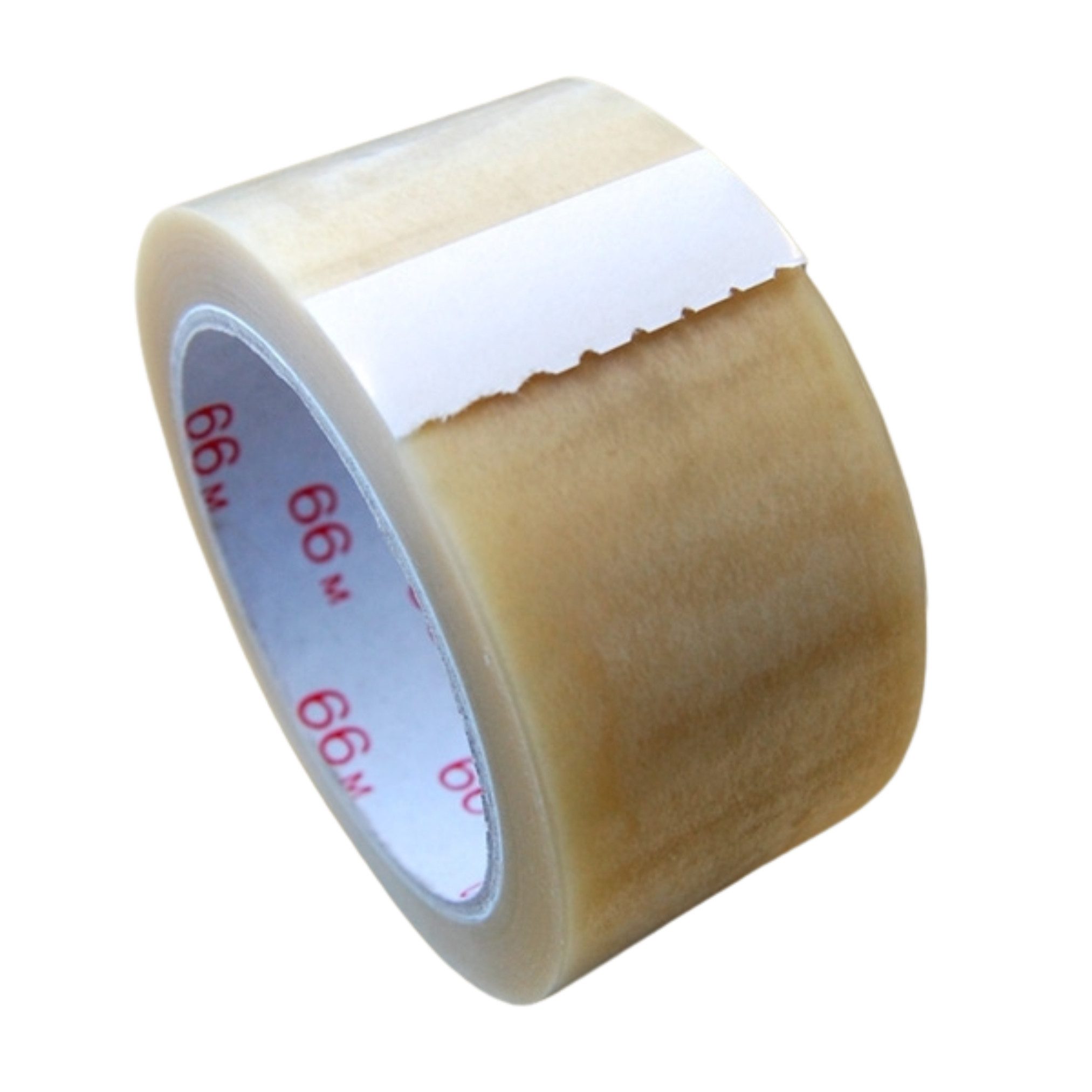 Packen24 GmbH Paket-Klebeband Klebeband Rollen PVC 866 transparent Packband (3-St)