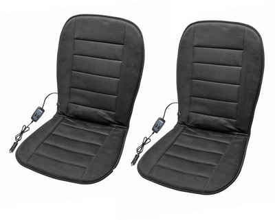 Cartrend Heizkissen SET 2 x Auto Sitzheizung CARBONHEIZMATTE getrennt Sitz & Rückenfläche, Turbo Plus Sitzheizung mit Carbonheizmatte