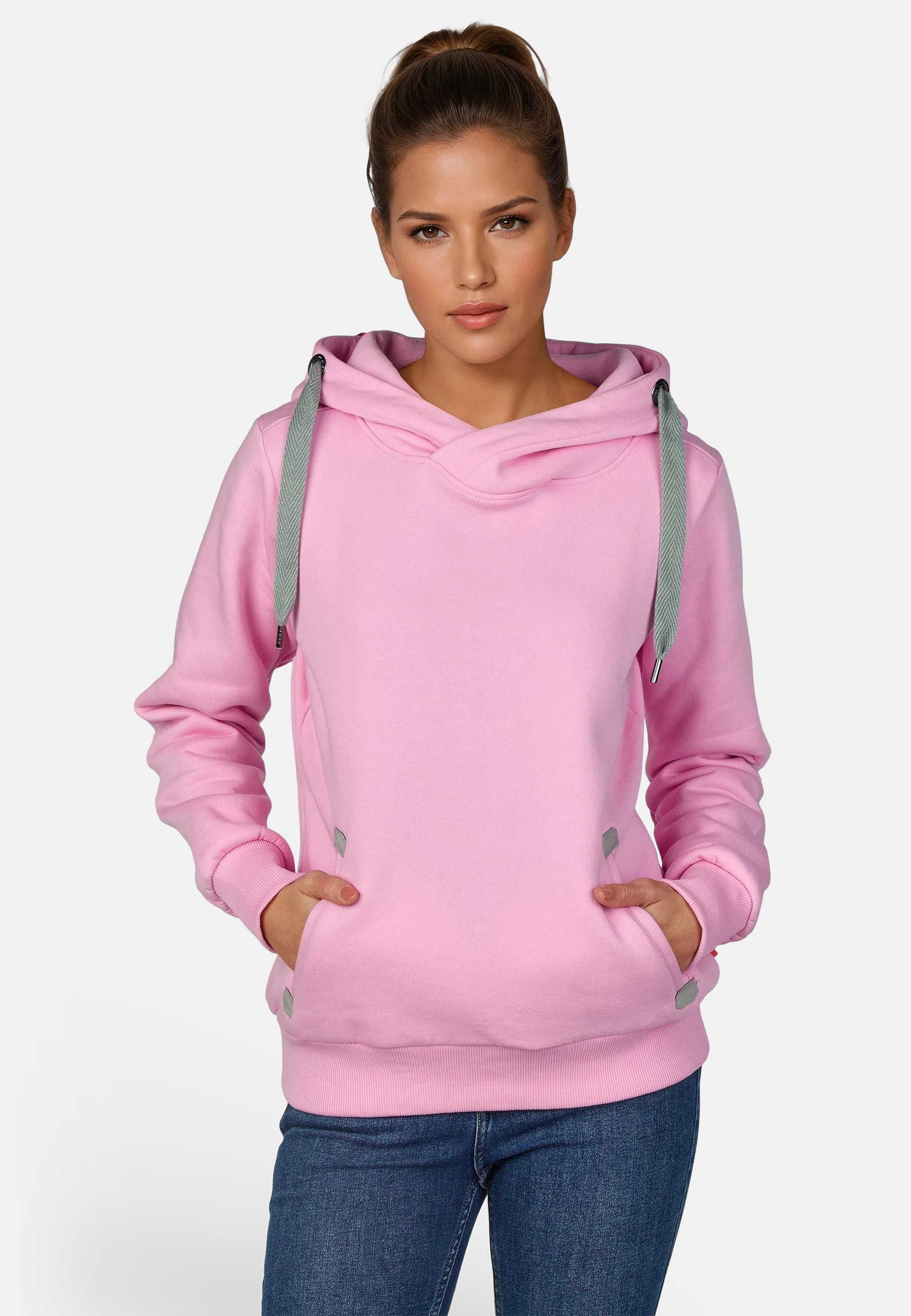 salzhaut Hoodie SÜNN Damen Tailliert Damen Kapuzenpullover– lässig, frisch und nordisch charmant!