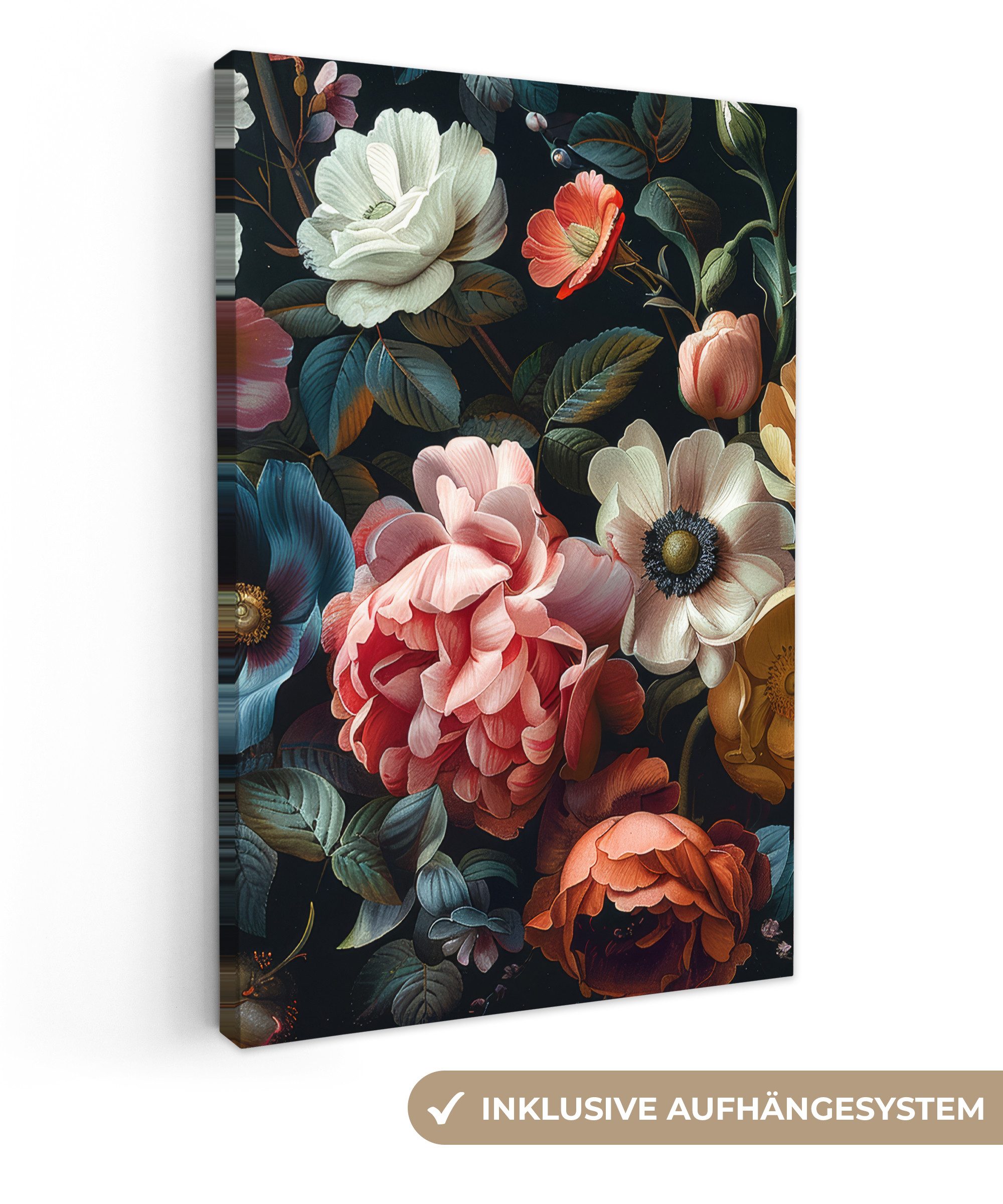 OneMillionCanvasses® Leinwandbild Vintage - Farbenfroh - günstig online kaufen