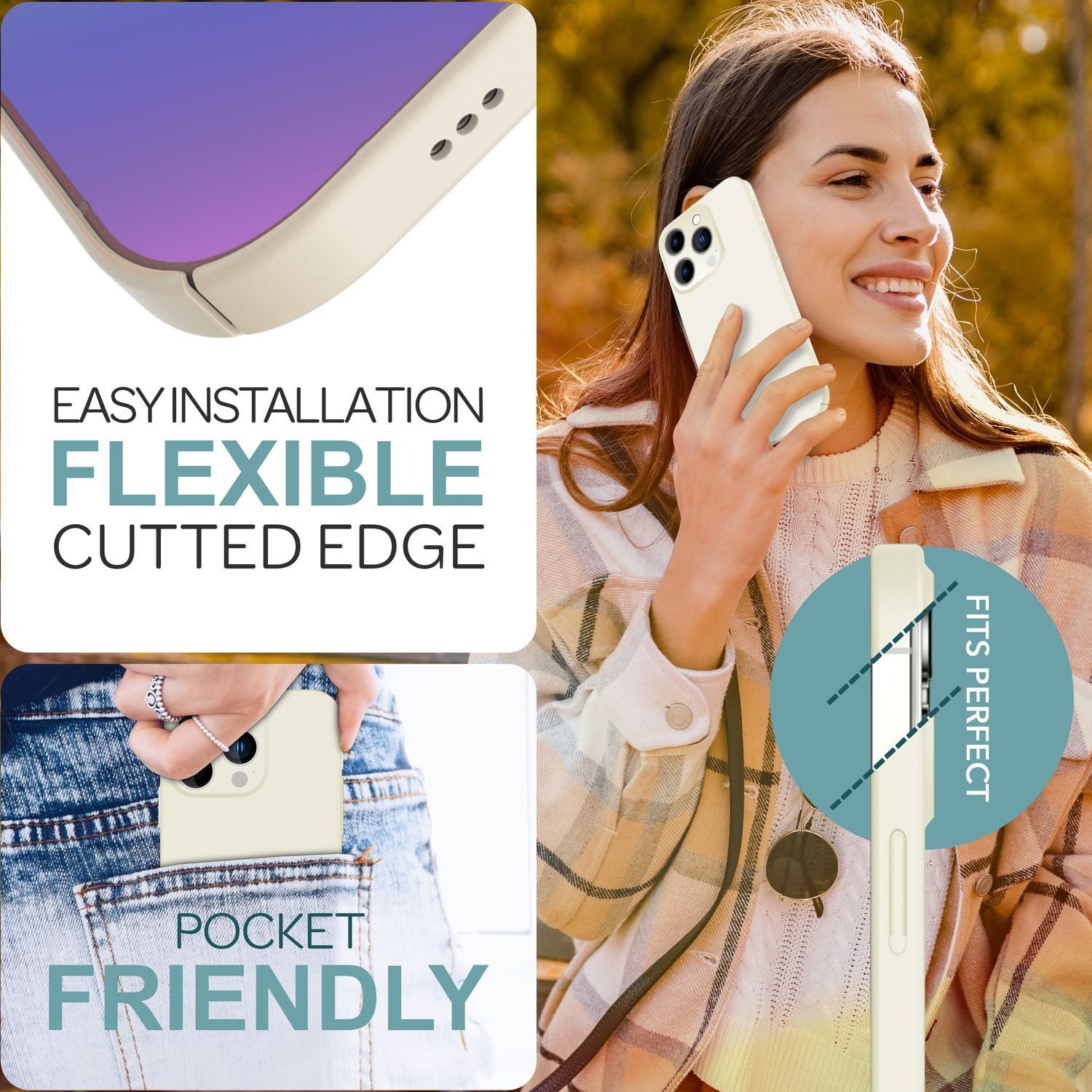 Nalia Smartphone-Hülle Apple iPhone 16 Pro Max 17,5 cm (6,9 Zoll), Ultra Dünne Hülle / Matt Hardcase / 0,5mm Slim-Fit / Anti-Fingerprint