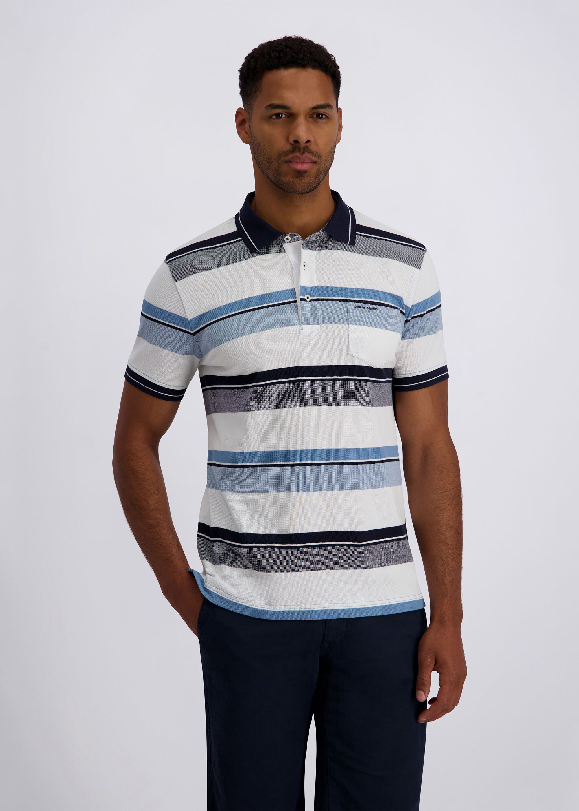 Pierre Cardin Poloshirt (1-tlg) im modern Fit