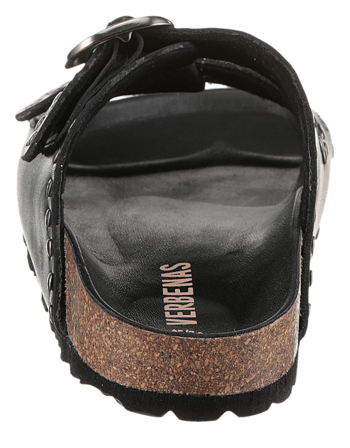 VERBENAS Randell Napa Tachas Pantolette Sommerschuh, Hausschuh, Strandschuh mit Nietenverzierung