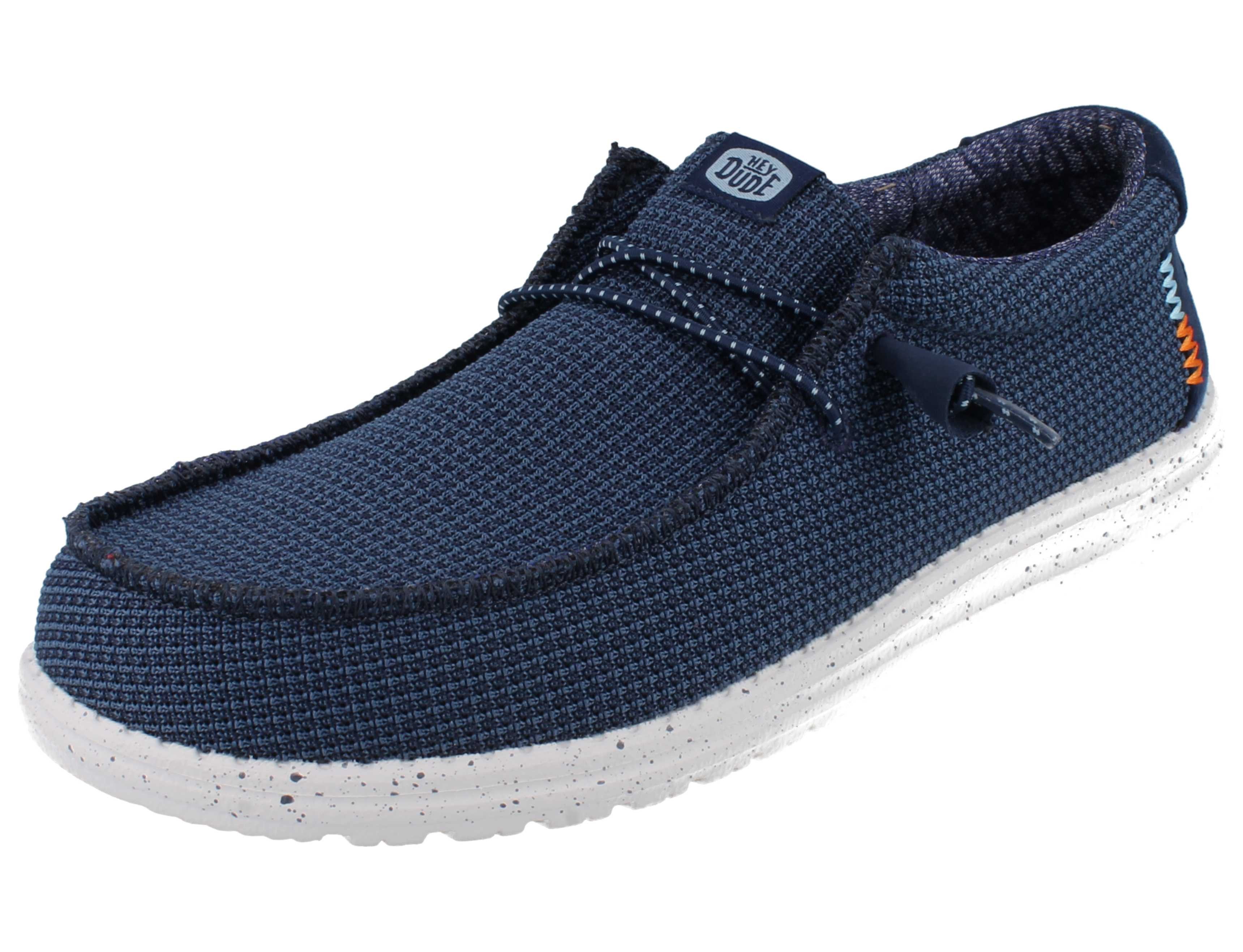 Hey Dude HEY DUDE Wally Sport Herren Slipper blau Mesh - Größe: 41 Sandale Wechselfußbett