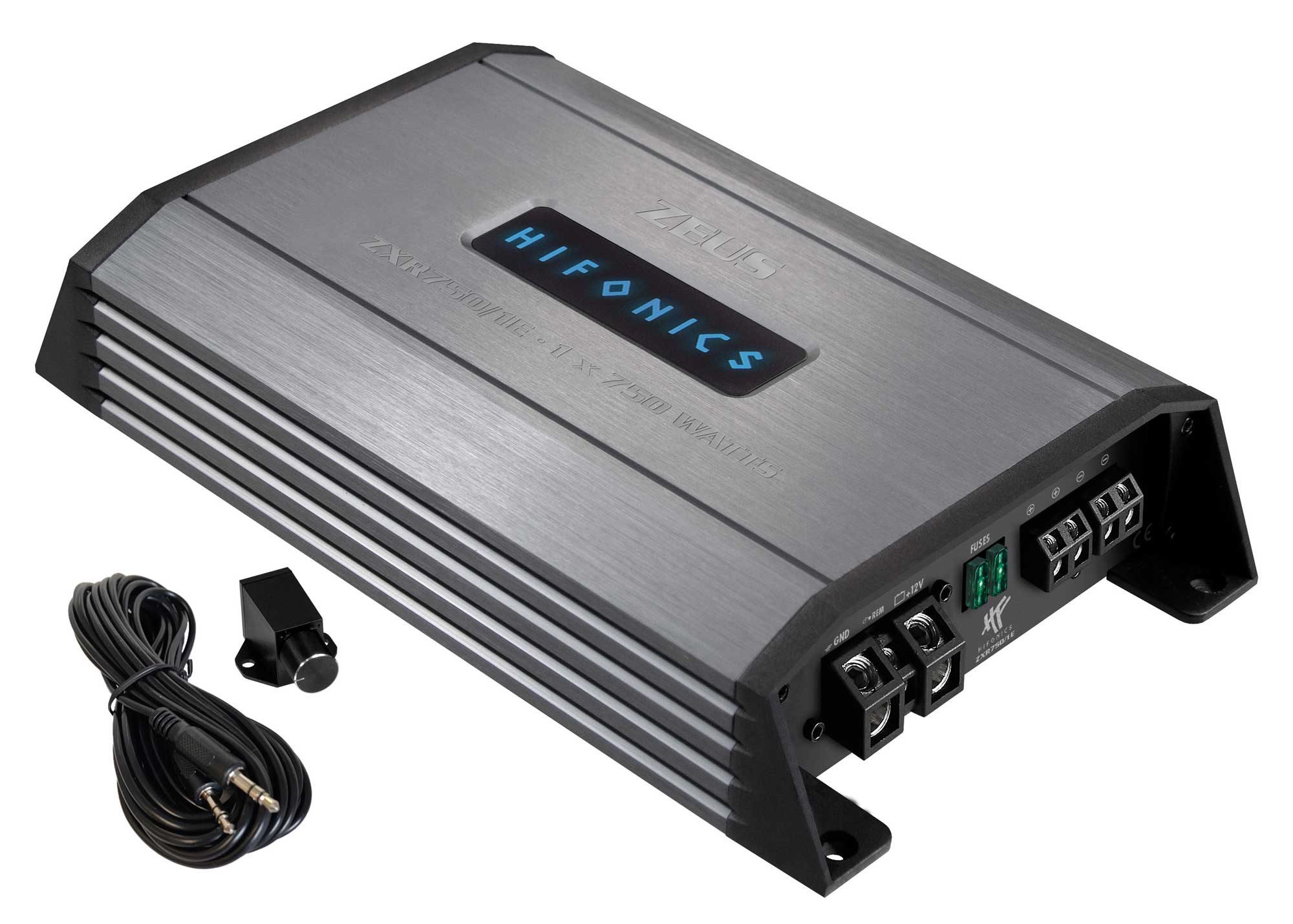 Hifonics ZEUS EXPANSION ZXR 750/1E 1-Kanal Power Verstärker Mono Class-D Endverstärker (Anzahl Kanäle: 1)