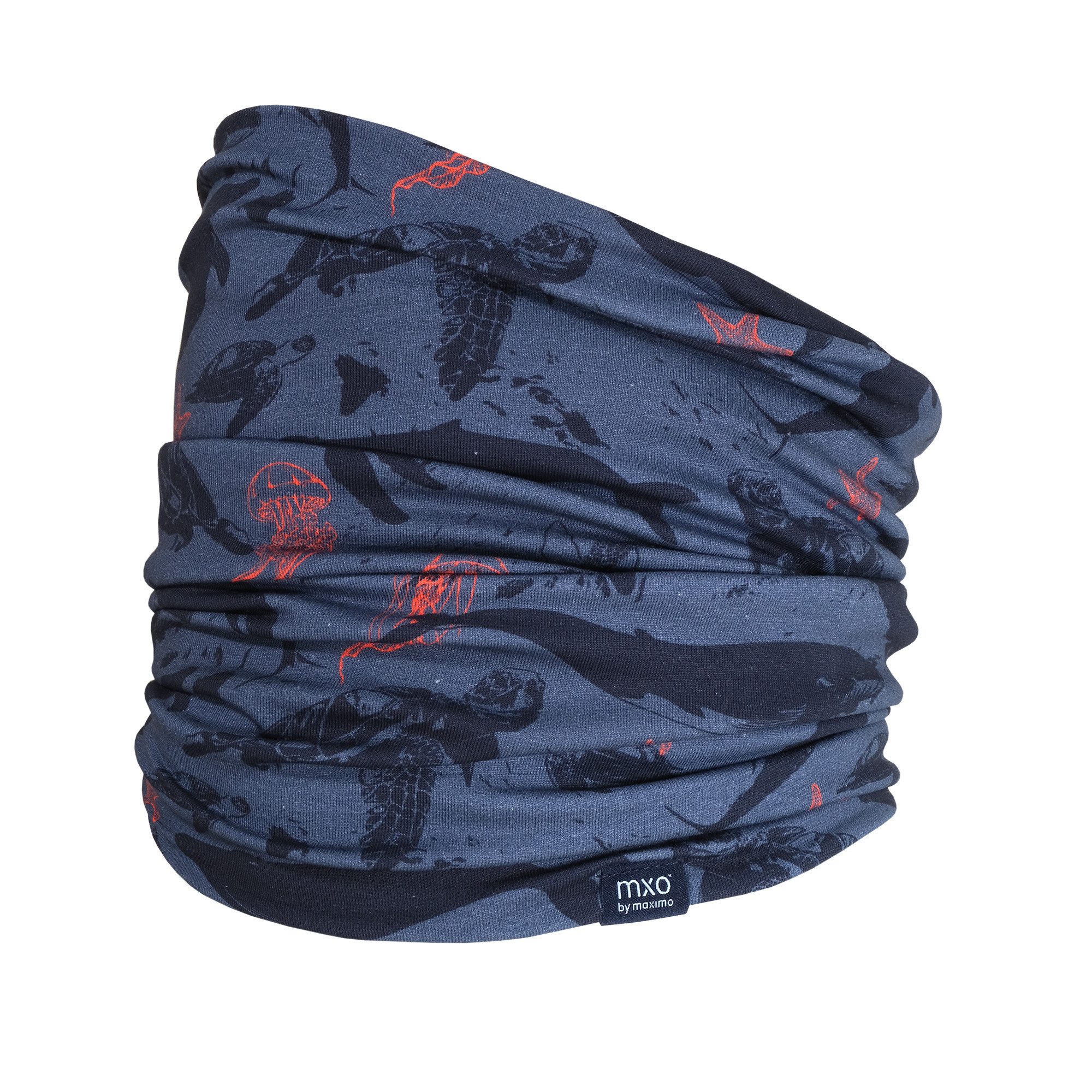 MAXIMO Loop MINI-Tube, doppellagig Jersey bedruckt, (1-St)