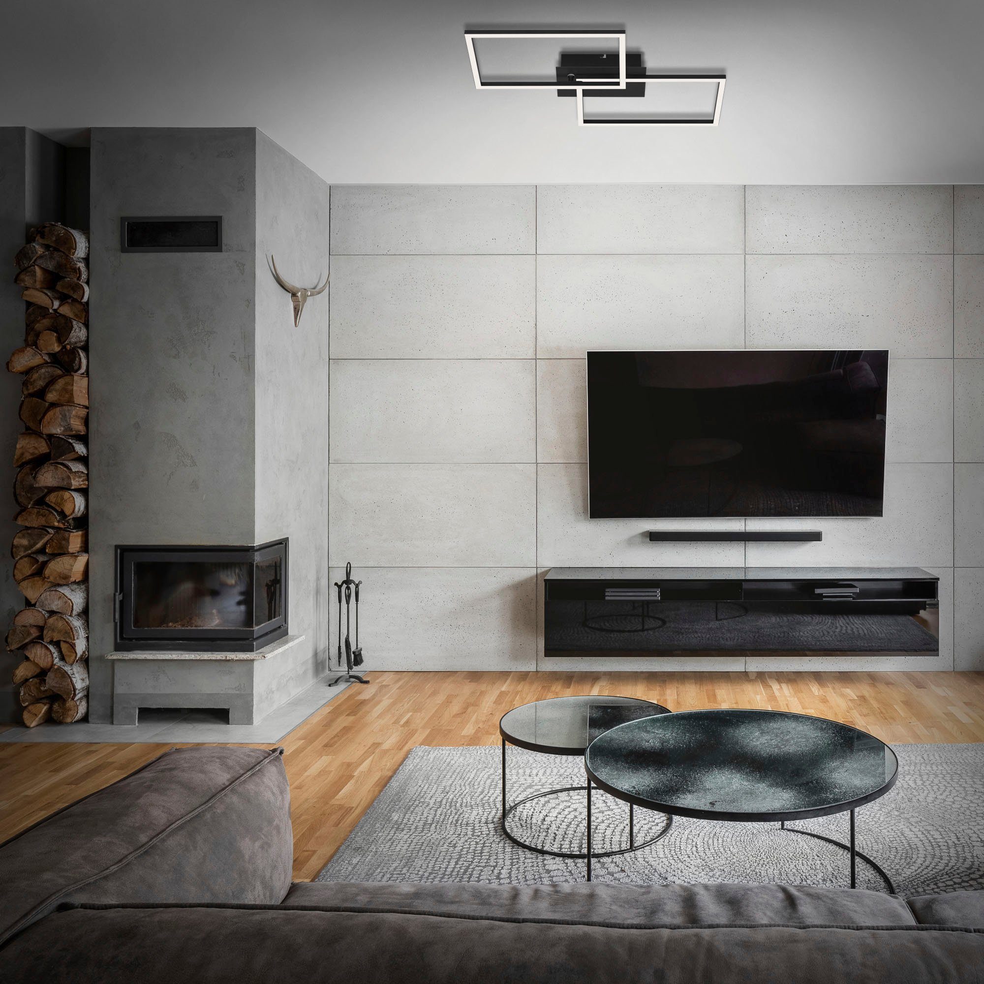 Briloner Leuchten LED Deckenleuchte 3149015 FRAME, CCT - über Fernbedienung günstig online kaufen