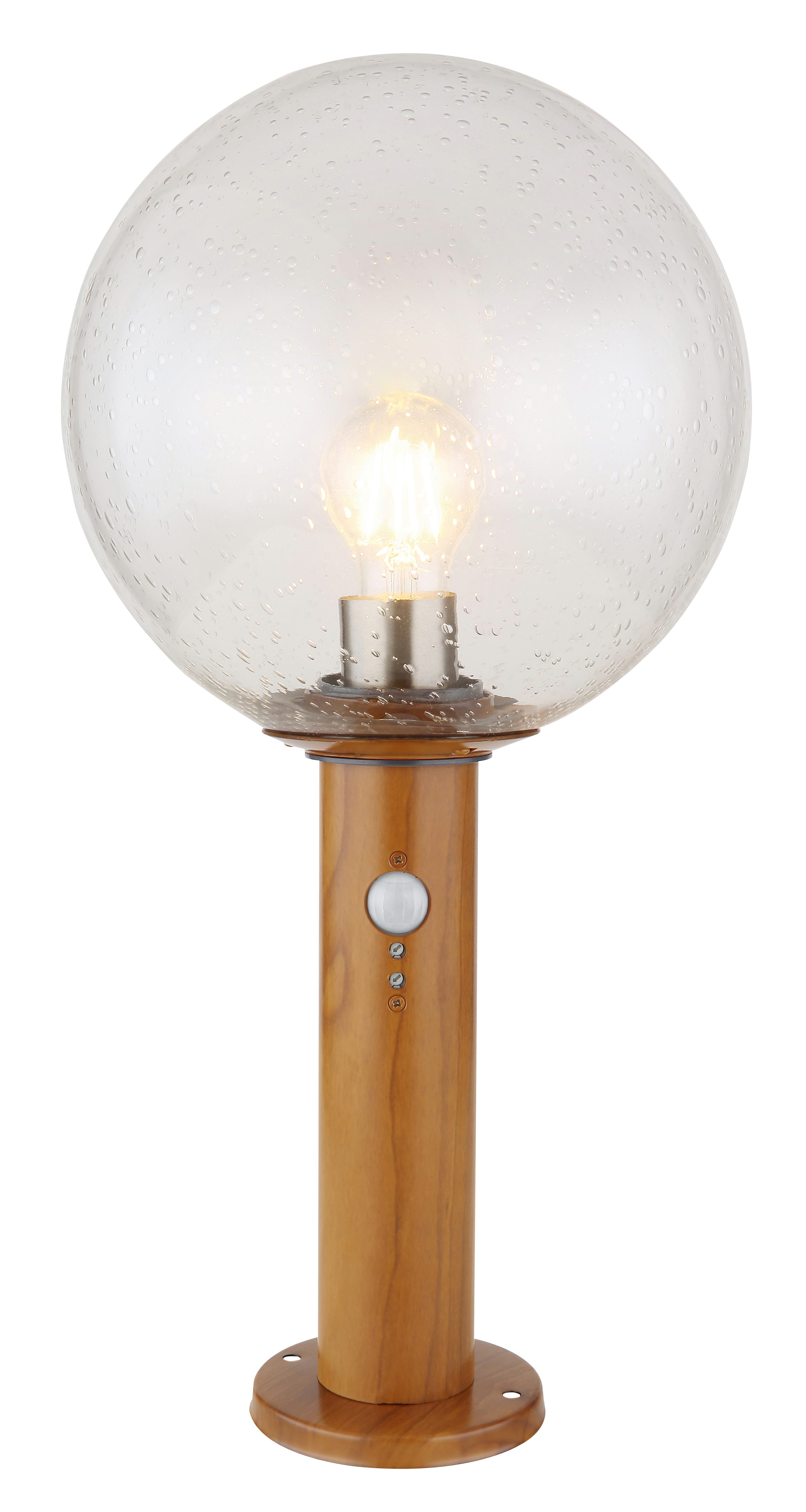 GLOBO LIGHTING OSSY, Leuchtmittel wechselbar, Außenleuchte mit Sensor für Garten & Weg