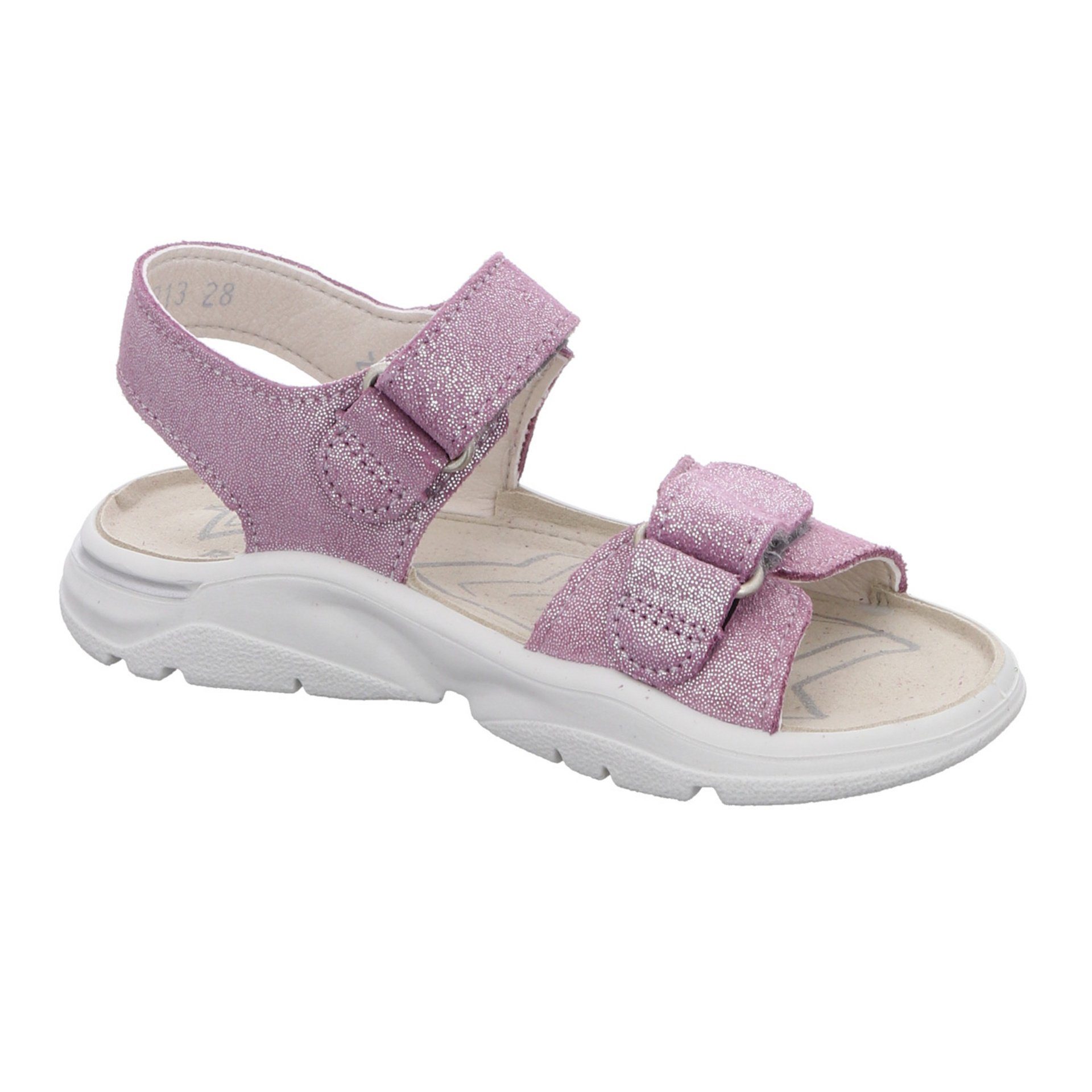 Ricosta Mädchen Sandalen Schuhe Sunny purple Sandale Kinderschuhe Veloursleder Sandale