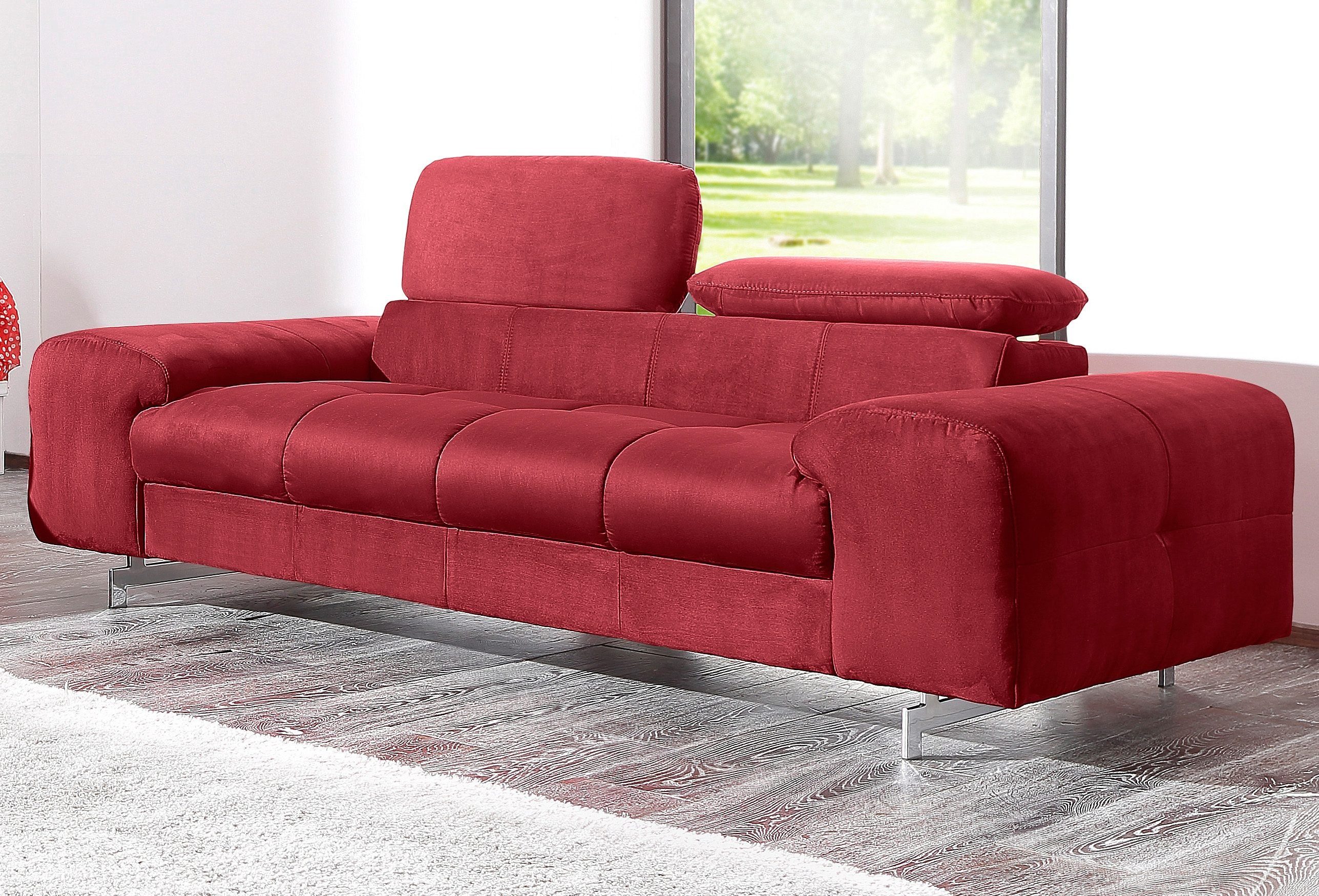 COTTA 2-Sitzer Chef, Big-Sofa mit Kopfteilverstellung, günstig online kaufen