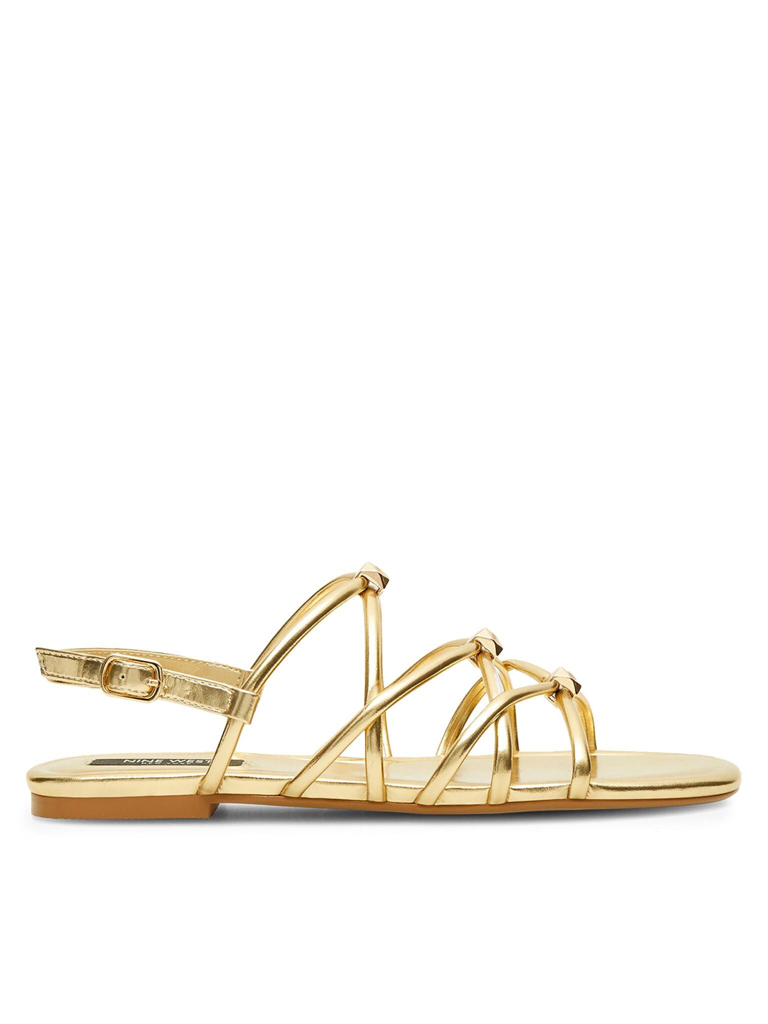 Nine West Sandalen 123AL1737 Goldfarben Sandale günstig online kaufen
