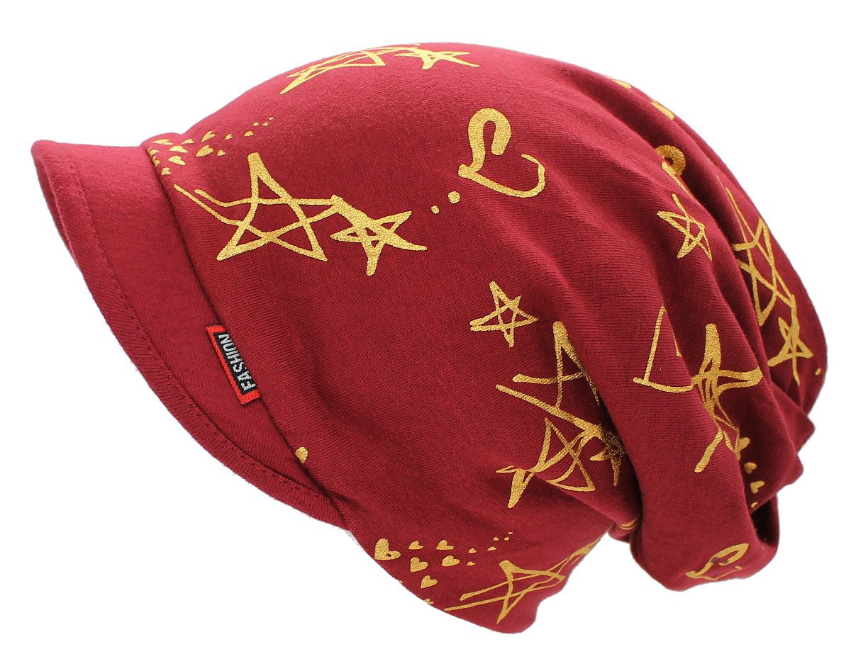 dy_mode Schirmmütze Damen Beanie Mütze mit weichem Schirm Schirmmütze Beani günstig online kaufen