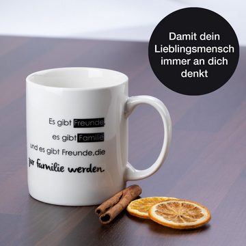 ILP Tasse Kaffeebecher Lieblingsmensch mit Spruch, Keramik