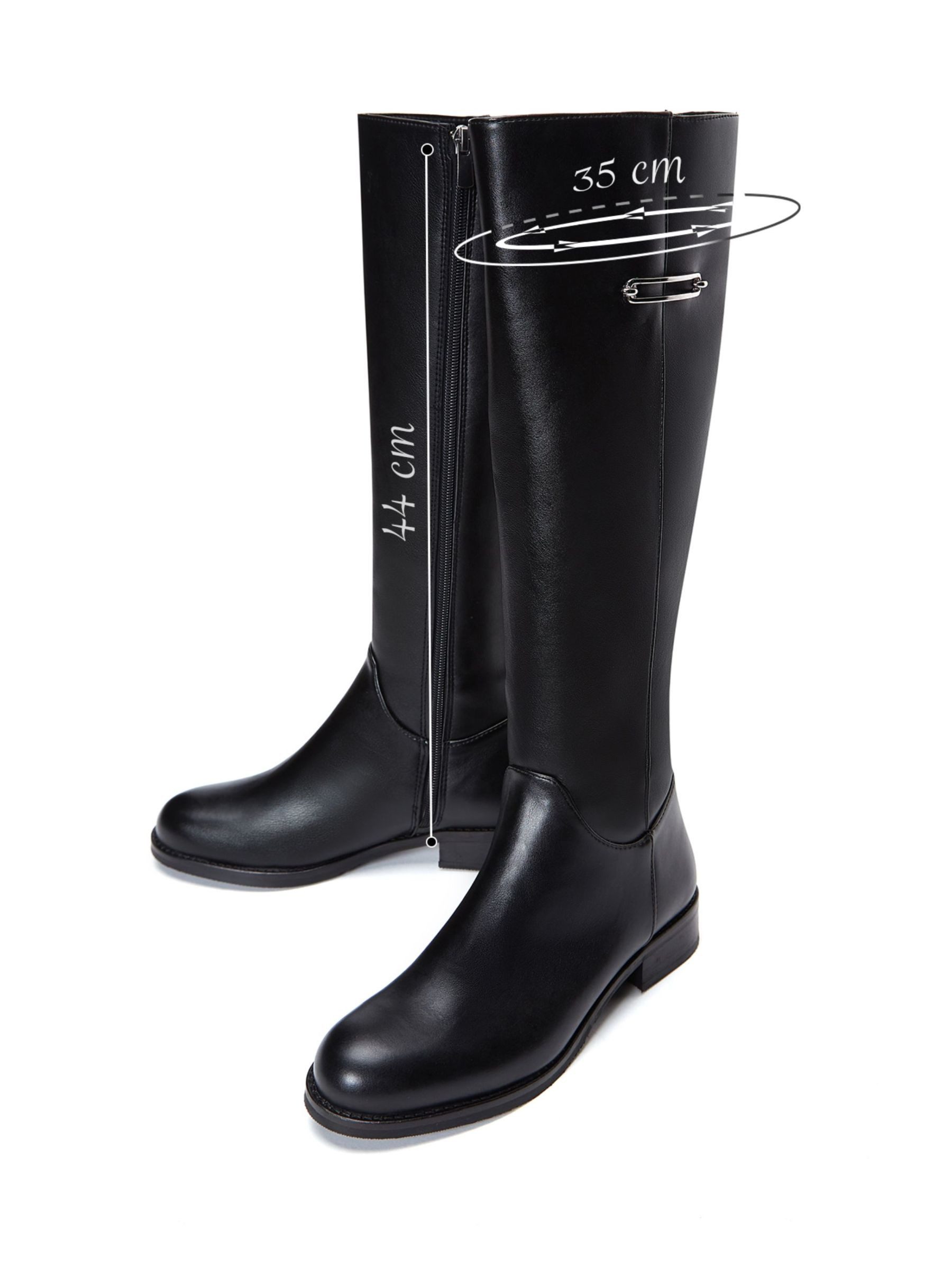 Derimod Absatzstiefel aus Kunstleder Bootsschuh günstig online kaufen