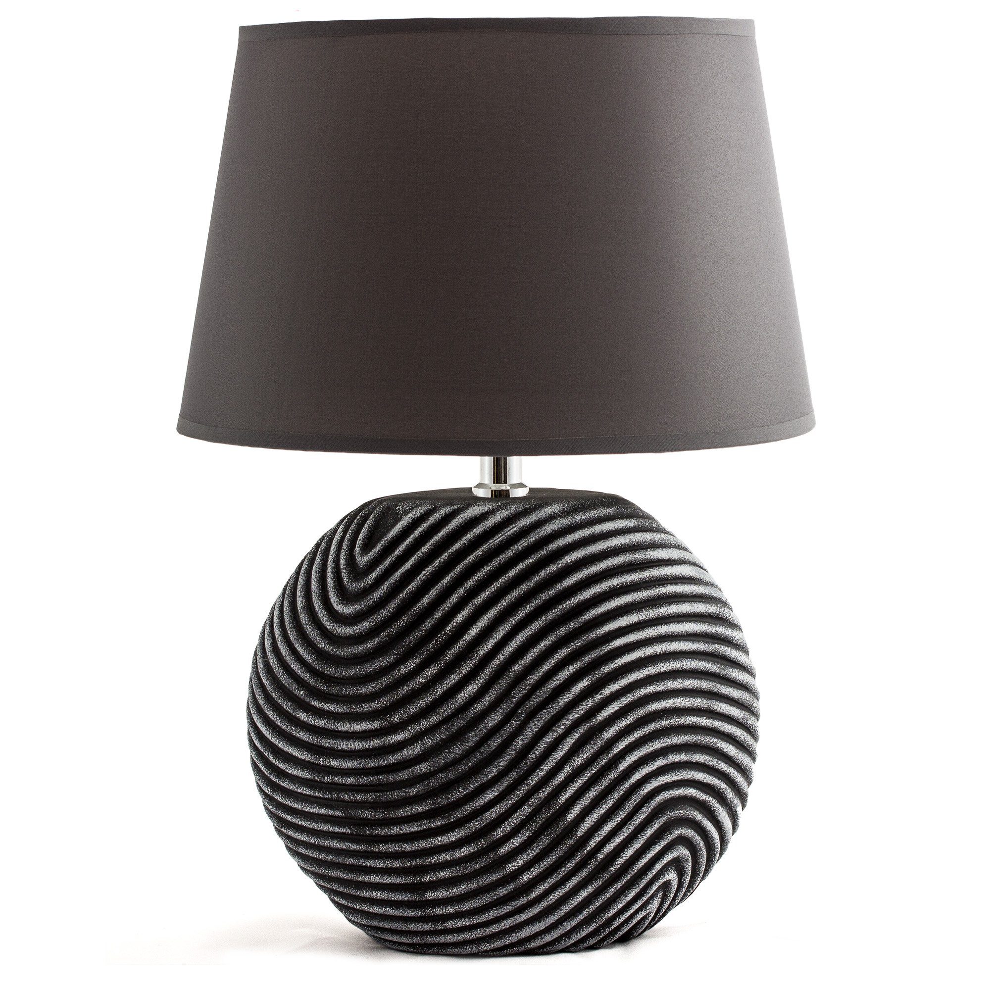 BRUBAKER Tischleuchte Zen Garden Tischlampe, Ohne Leuchtmittel, moderne Nac günstig online kaufen