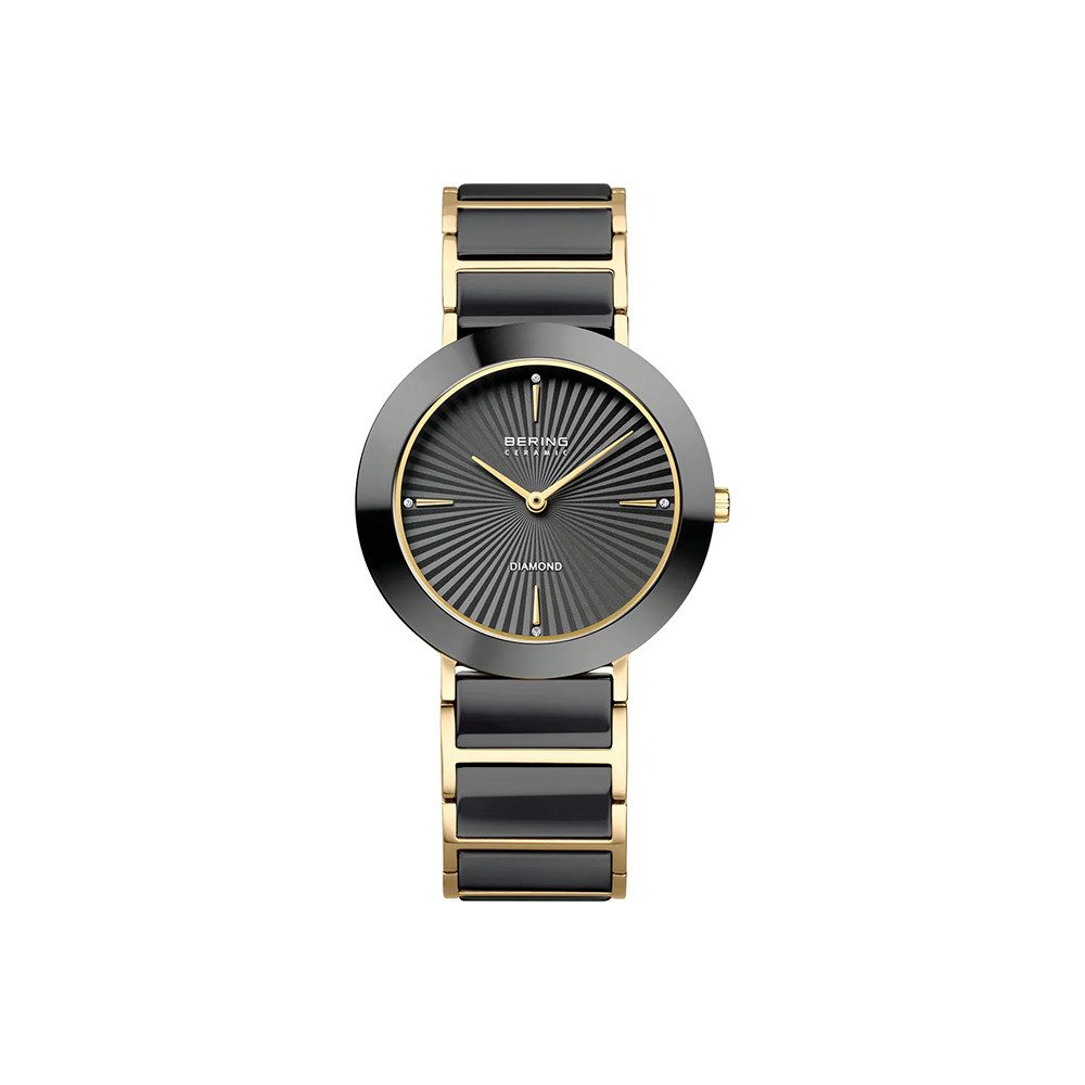 Bering Quarzuhr Bering Classic schwarz glänzend 11429-732 11429-732, (100-tlg), Hochwertiges Produkt mit zeitlosem Design, sorgfältiger Verarbeitung