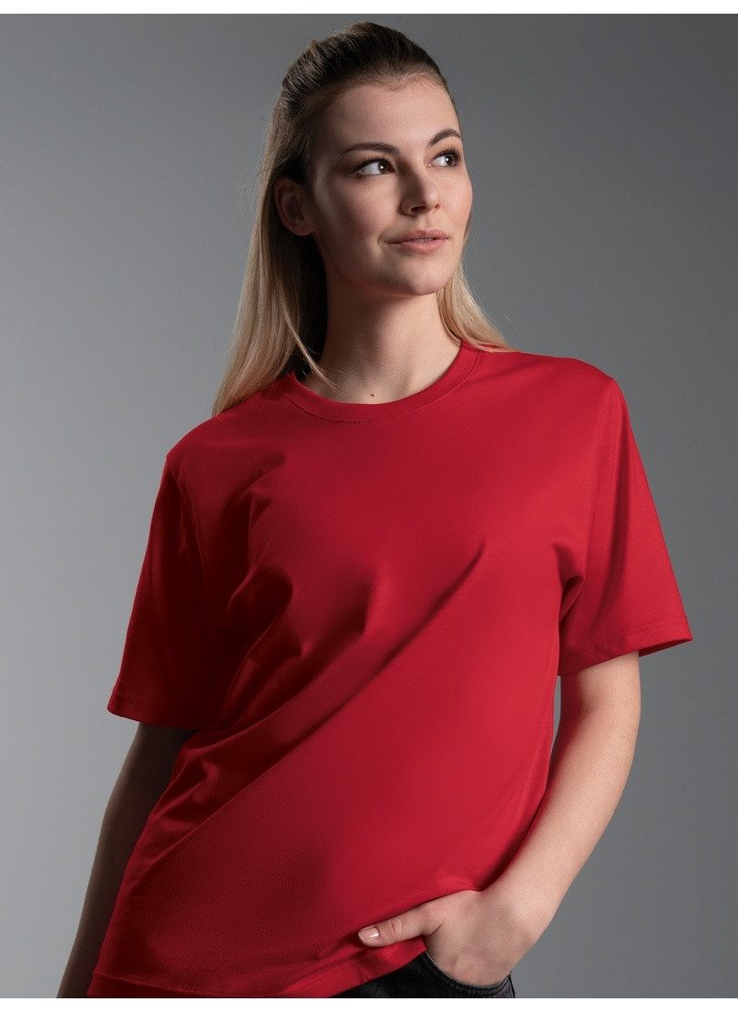 Trigema T-Shirt TRIGEMA T-Shirt aus 100% Baumwolle (1-tlg)