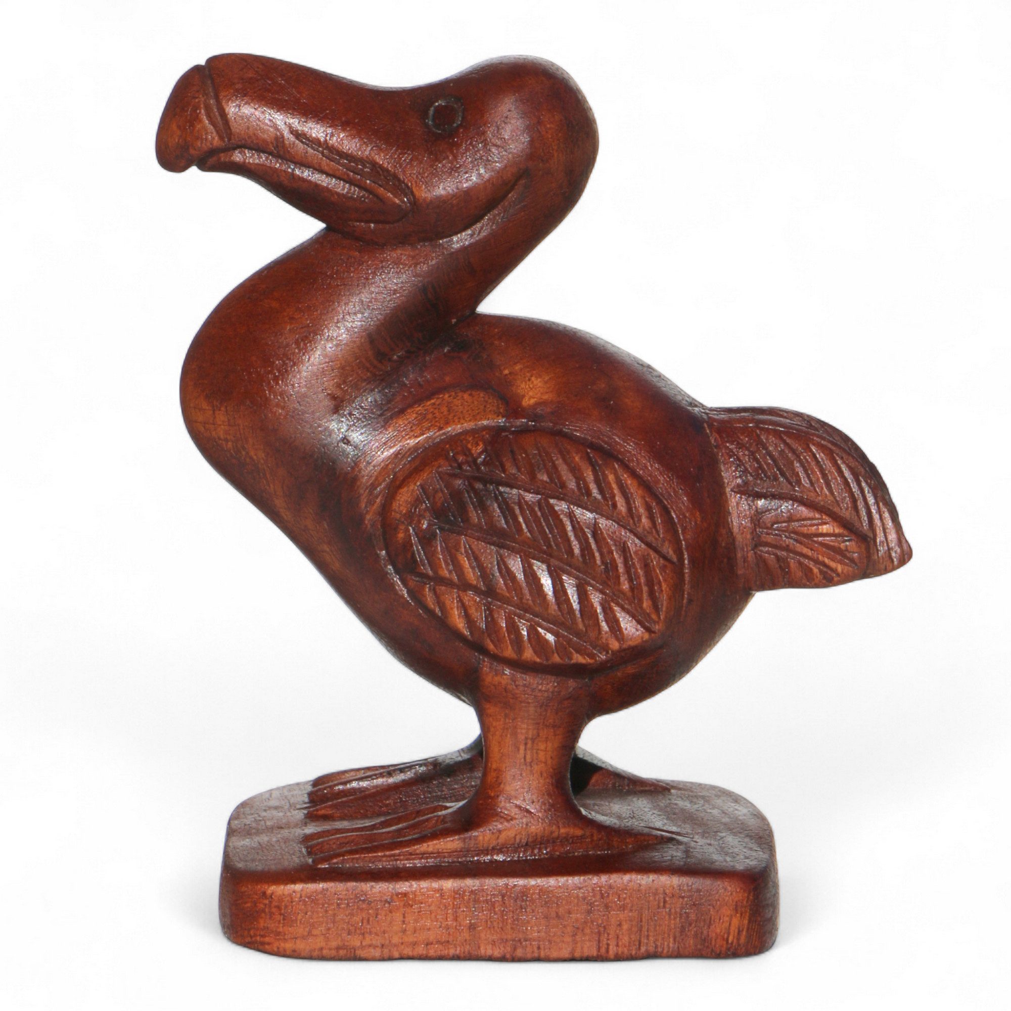 Wogeka Tierfigur Dodo Holz-Figur Dekoration Vogel Tier günstig online kaufen