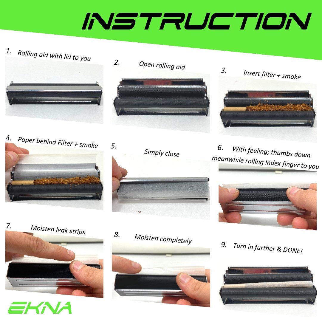 EKNA Drehmaschine - Joint Roller - Drehmaschine Joint aus Metall 110mm, NICHT konisch!