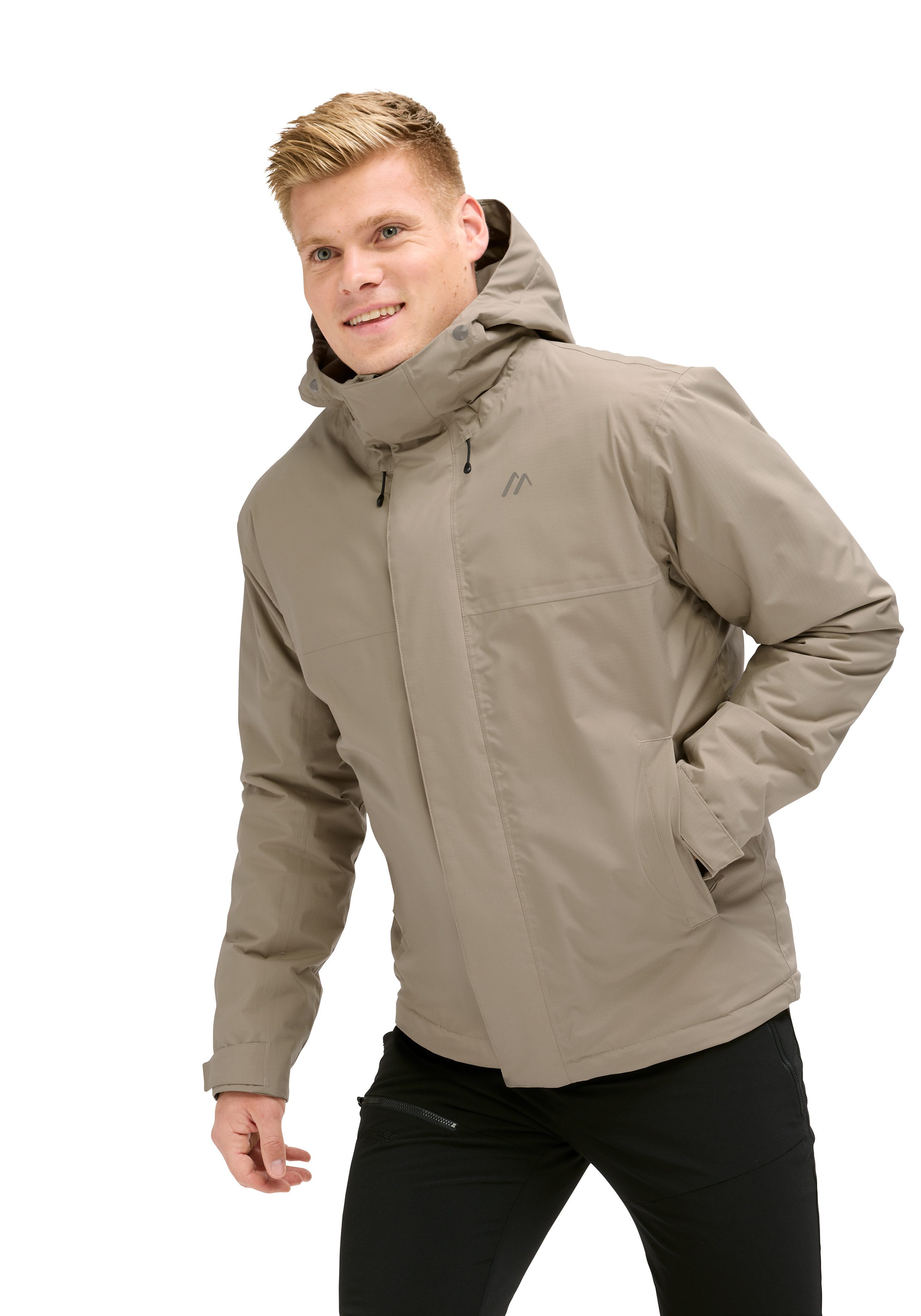 Maier Sports Outdoorjacke HE-JACKE MTEX ELITE WARM M mit wärmender Wattierung, aus Polyester-Obermaterial