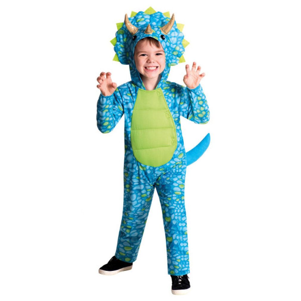 Amscan Kostüm Blue Dino Dinosaurier Kostüm für Jungen