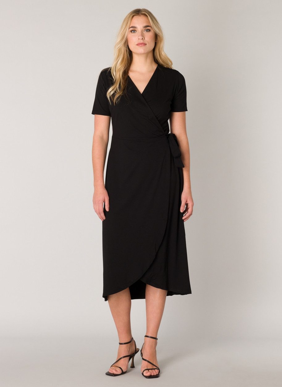 Base Level Wickelkleid Yvie In bequemer, elastischer Qualität – Bild 3 von 5