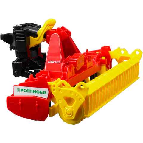 Bruder® Spielzeug-Landmaschine Pöttinger Kreiselegge Lion 3002 20 cm (02346), Made in Europe