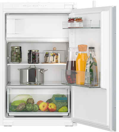 SIEMENS Einbaukühlschrank iQ100 KI22LNSE0, 87,4 cm hoch, 54,1 cm breit