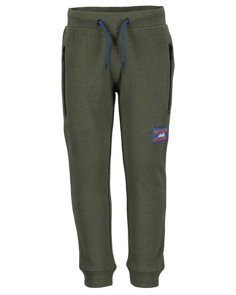 Jogginghose Blue Seven Jungen Jogginghose Sweathose Mountain angeraut schilfgrün