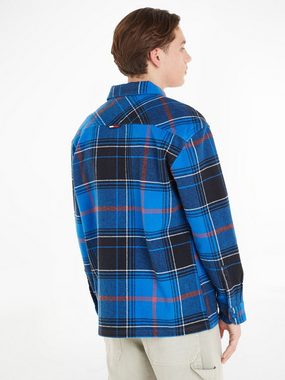 Tommy Jeans Outdoorhemd TJM BRUSHED CHECK OVERSHIRT