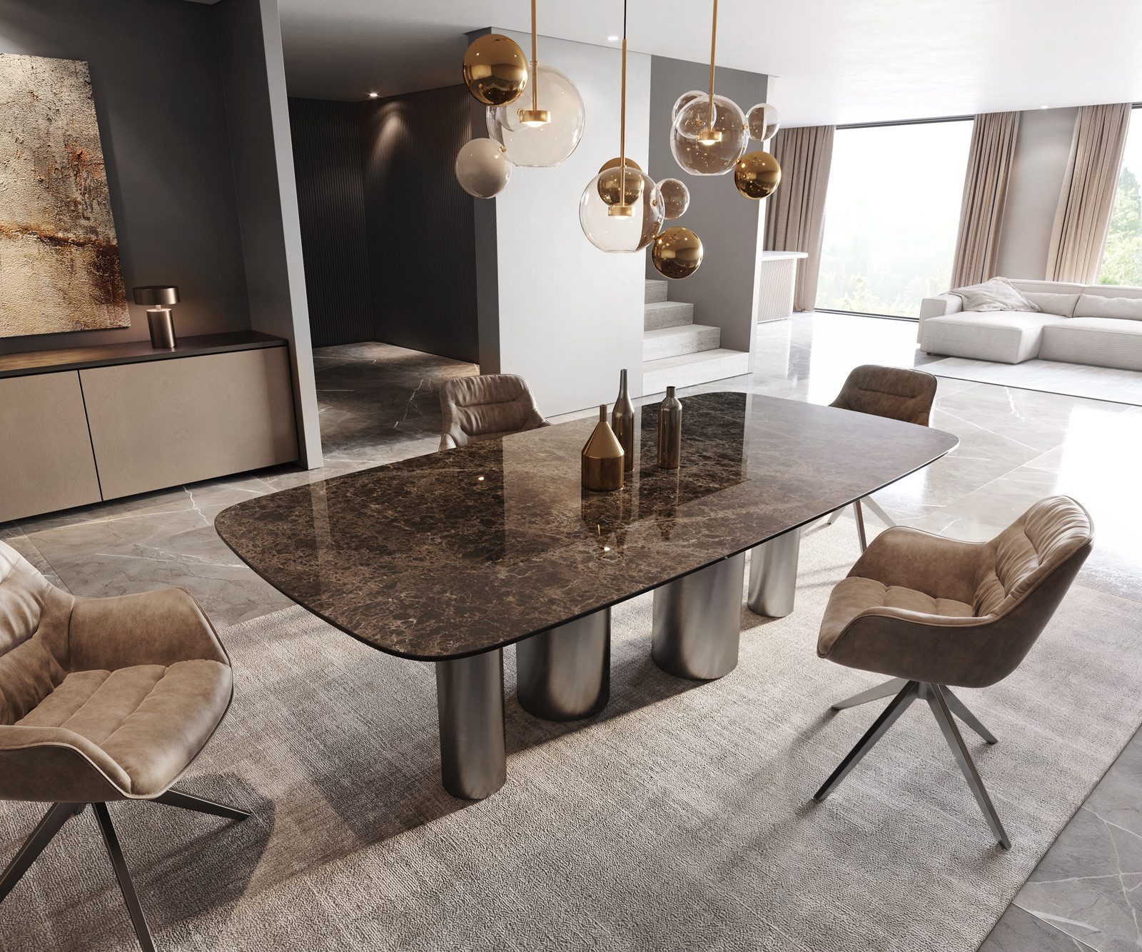 DELIFE Esstisch Edge, Boot Keramik Laminam® günstig online kaufen