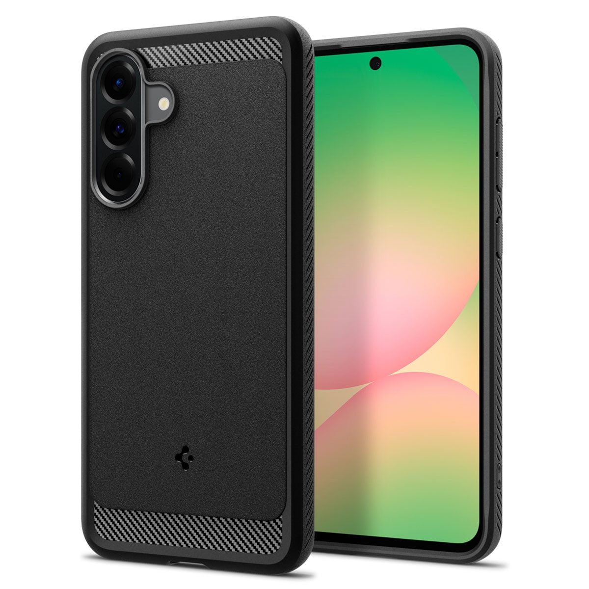 Spigen Backcover Spigen Rugged Armor Case Samsung Galaxy A56 - Matte Black