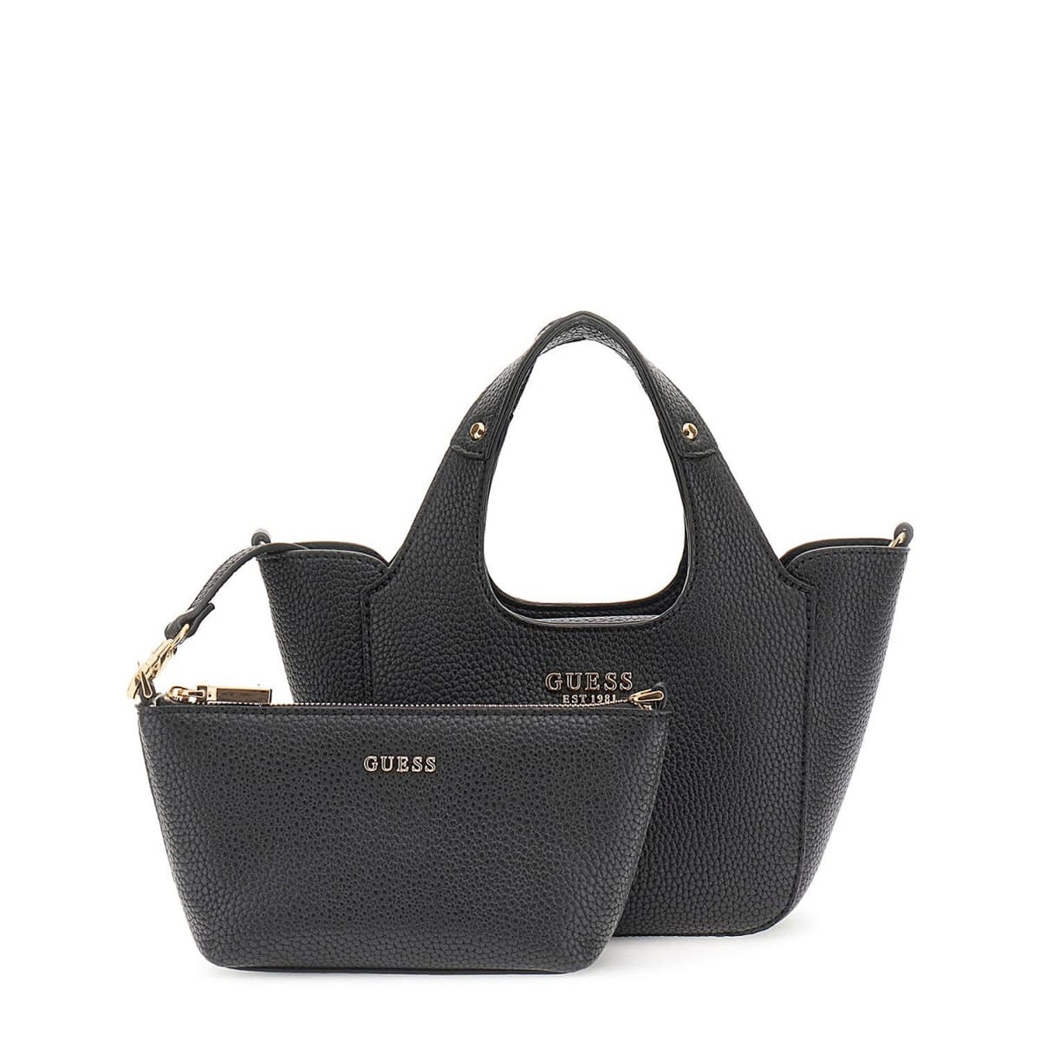 Guess Umhängetasche GUESS Handtasche Calista Black (1, 1-tlg., 1) günstig online kaufen